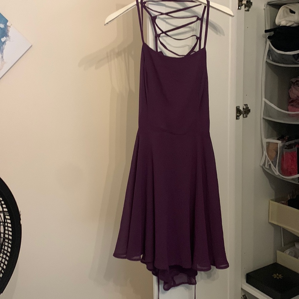 Charlotte Russe open back dress